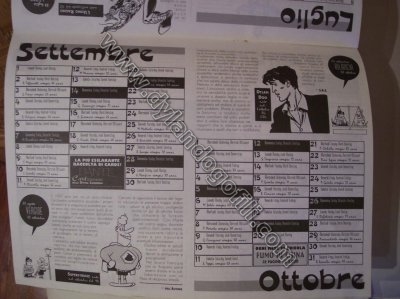 CALENDARIO SU FUMO DI CHINA N°47 DEL 1997                                                                                                                                                                                                                 