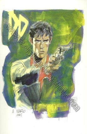 CARTOLINA DYLAN DOG 25 - MARCO SOLDI                                                                                                                                                                                                                      