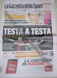 GAZZETTA 25 SETTEMBRE 2009                                                                                                                                                                                                                                