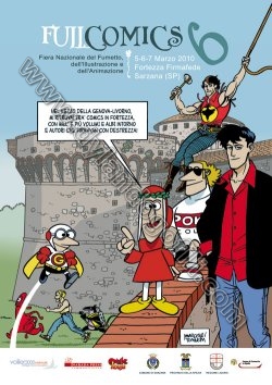 POSTER MANIFESTAZIONE FULL COMICS VI EDIZIONE                                                                                                                                                                                                             