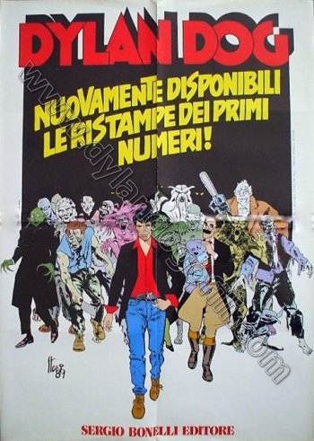 POSTER PER USCITA PRIMA RISTAMPA                                                                                                                                                                                                                          