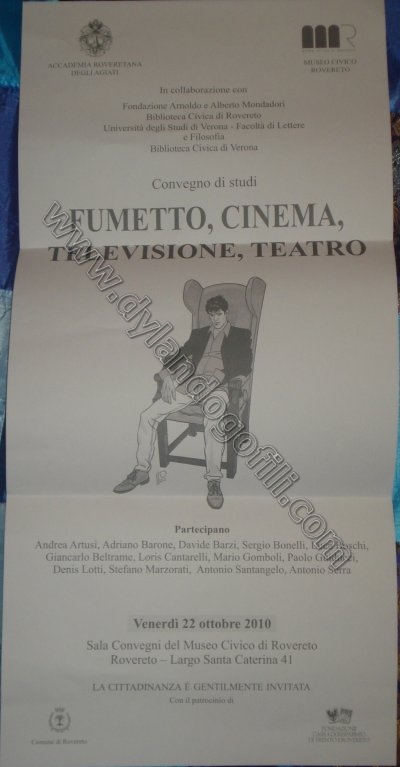 FUMETTO, CINEMA, TELEVISIONE, TEATRO                                                                                                                                                                                                                      