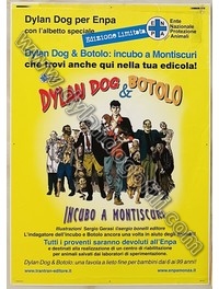 POSTER DYLAN DOG & BOTOLO - INCUBO A MONTISCURI                                                                                                                                                                                                           