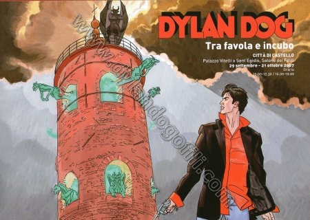 BROUCHURE DYLAN DOG TRA FAVOLA ED INCUBO VERSIONE 1                                                                                                                                                                                                       