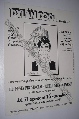 VOLANTINO "DYLAN DOG IN MOSTRA..."                                                                                                                                                                                                                        