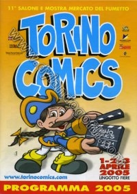 TORINO COMICS PROGRAMMA 2005                                                                                                                                                                                                                              