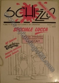 SCHIZZO PRIMA SERIE N°1                                                                                                                                                                                                                                   